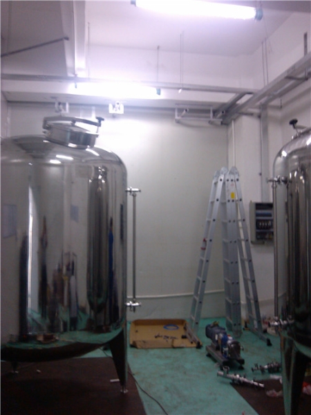 不锈钢管道安装